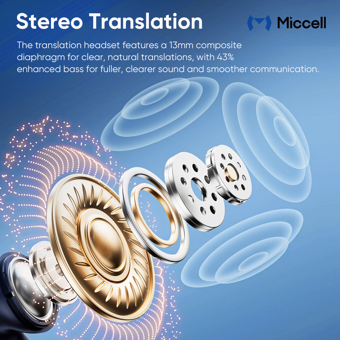Al Translation Earbuds (ANC+ENC) VQ-BH15
