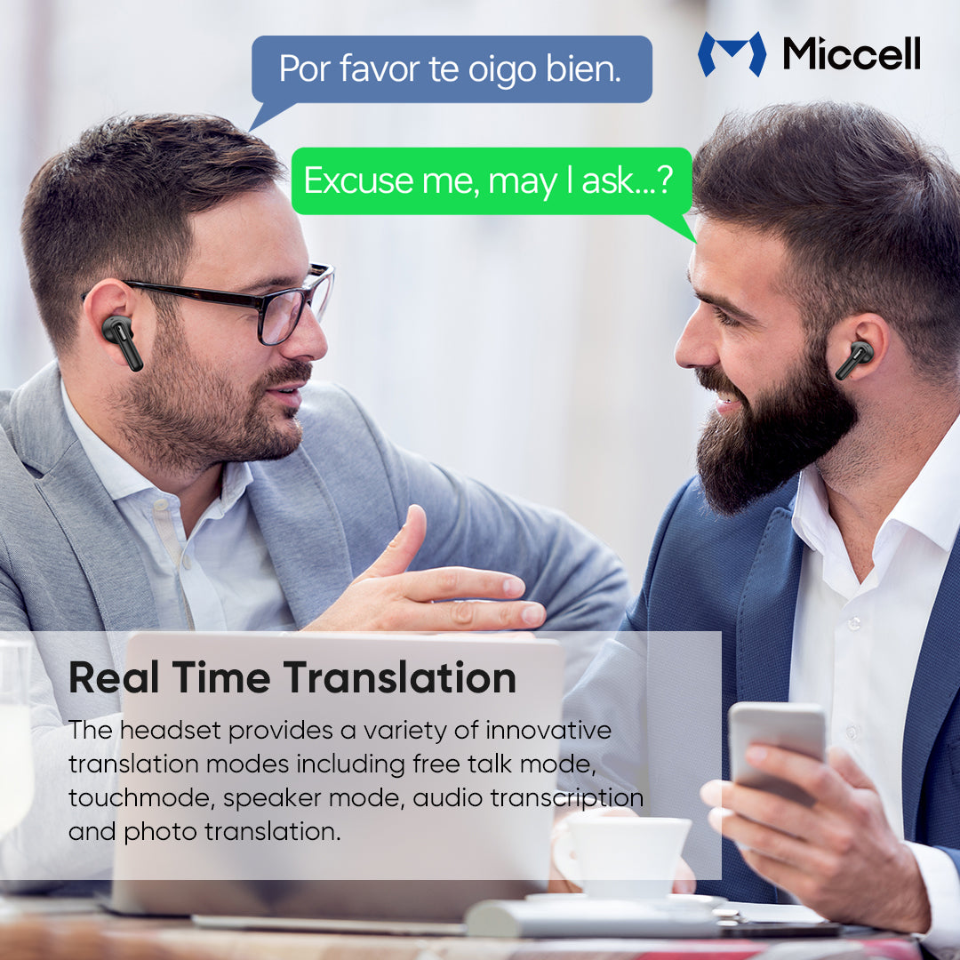 Al Translation Earbuds (ANC+ENC) VQ-BH15