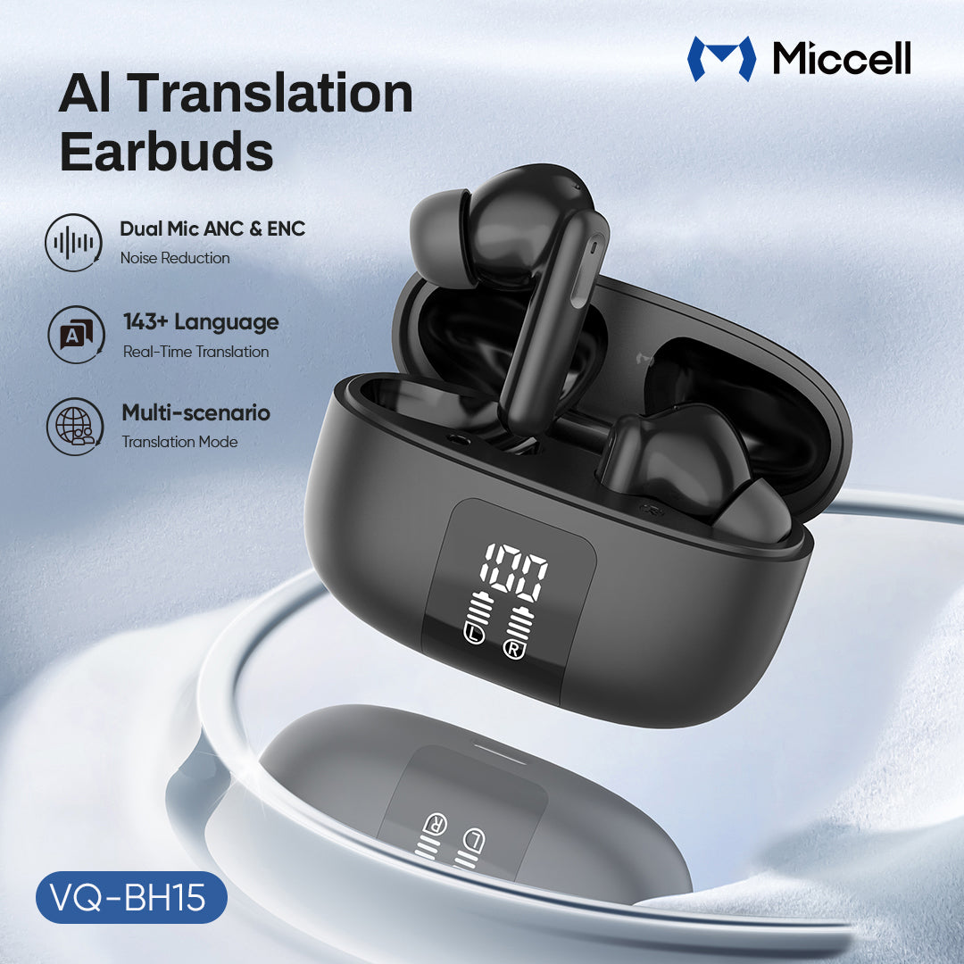 Al Translation Earbuds (ANC+ENC) VQ-BH15